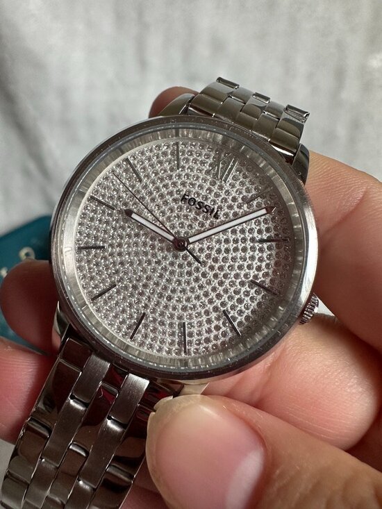 NIB! Rare! Fossil BQ3554 Women\'s Cambry Three Hand Stainless Steel Quartz Watch main image 8
